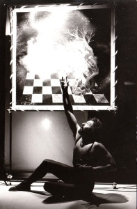 Alessandro Pultrone protagonista mostra di pittura e spettacolo Compicthea