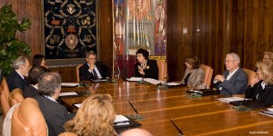 conferenza stampa Mostra al RETTORATO SAPIENZA UNIVERSITA’ DI ROMA